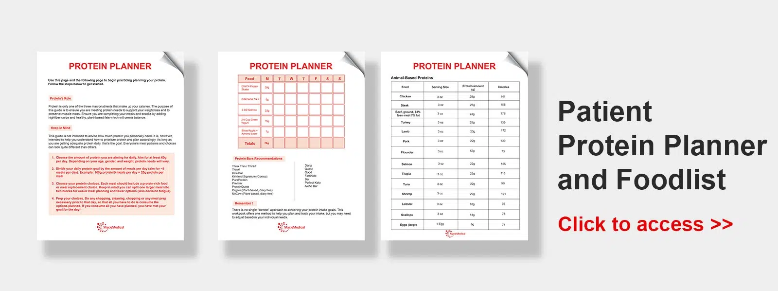 Protein Planner