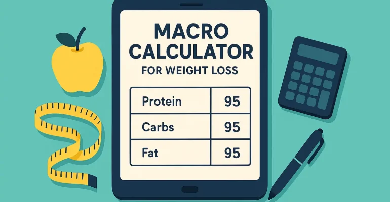 A Macro Calculator for weight loss