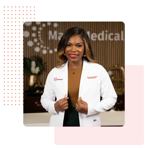 Primary Care Physician in the clinic